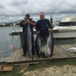 Good wahoo and yellowfin tuna action with ROFFS™ client on the "Over Under"