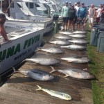 Tuna Fever with Capt. Billy Maxwell putting some nice yellowfins on the dock.