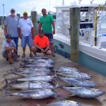 ROFFS™ Client Captain Corey Evans and crew on 3 Amigos, canyon fishing out of Indian River, DE.