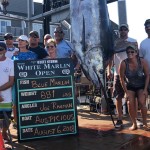 2018 White Marlin Open - 1st Place Blue Marlin & 3rd Place Top Angler Captain Cookie Murray & Joe Rahman (Auspicious).