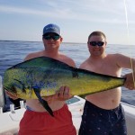 ROFFS™ Clients Sean Tobul and DJ Lyons, fishing on YOLO. Nice catch out of Bluffton SC.