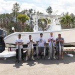 ROFFS™ Client Fred Wainio (Sleigh Ride), with Eli Sleiman, Andrew Virtuoso, Hunter Longstreth, Derek Dostie. Offshore St. Augustine/Mayport FL.
“I couldn't thank you guys enough for the ROFFS report last Saturday. It was point on. I've never had that many wahoo strikes in my entire life.”