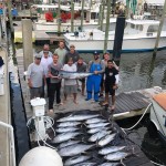 ROFFS™ Client John Bayliss (TARHEEL) Bayliss Boat Works.
“Just wanted to thank you for sending the ‘shot’ to me last week. It gave me cause to declare a “Fish Emergency” from work on Saturday, and I took a bunch of the guys from the Shop. Great day! A 450 # Blue Marlin, a white marlin, a 78 lb wahoo and a 50 lb’er, then 16 tuna. They were thrilled! So was I Thank you and your team!”